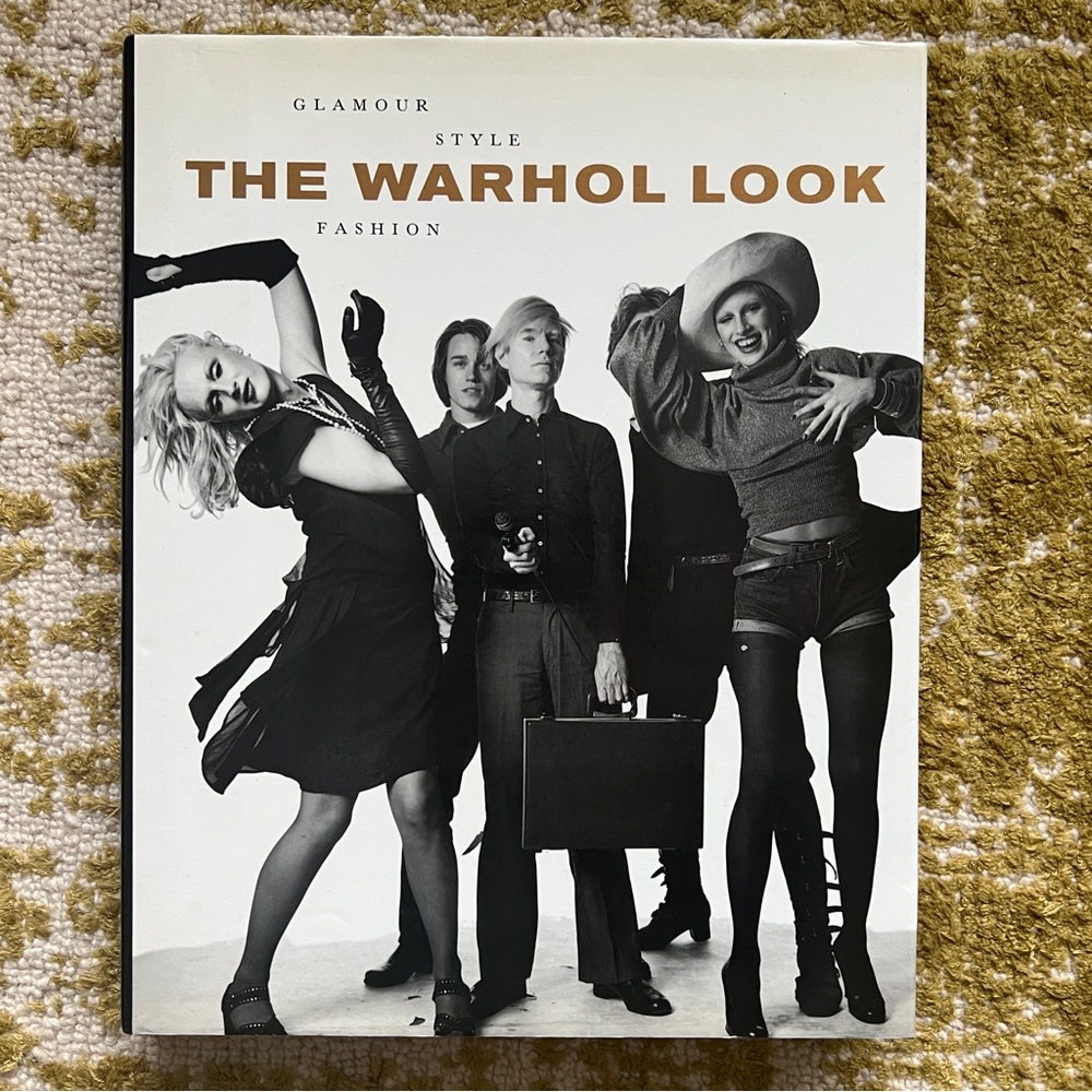 THE WARHOL LOOK Hardcover Coffee Table Book Limited Edition